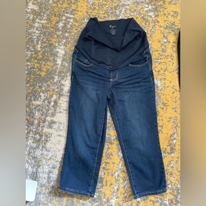 Thymes Maternity Cropped Jeans